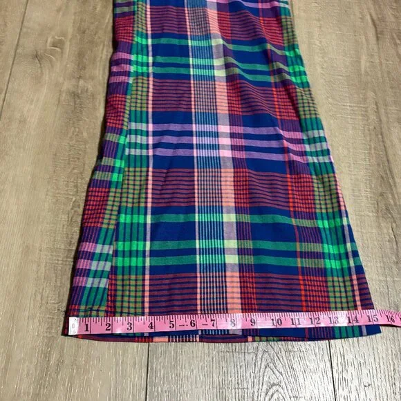 Maeve Multicolor Plaid Wide Leg Pants - Picture 13 of 15